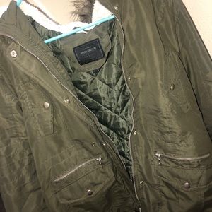 Olive green jacket